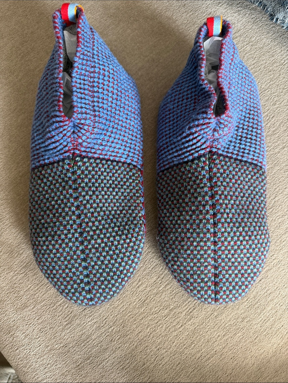 BOMBAS Adult Gripper Slippers Knit Slip-On